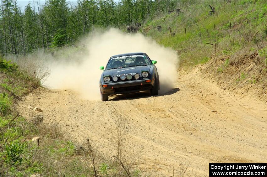 John Gusmano's Mazda RX-7 on SS4, J5 South.