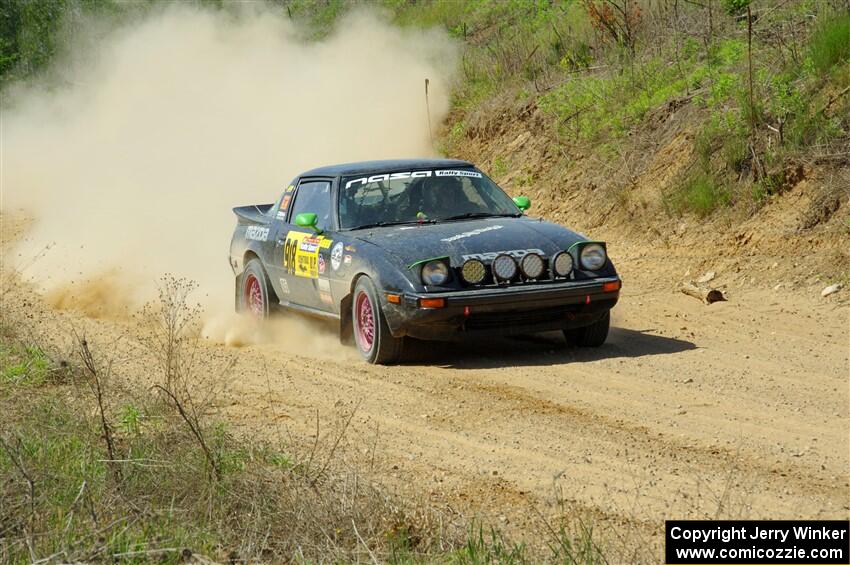 John Gusmano's Mazda RX-7 on SS4, J5 South.