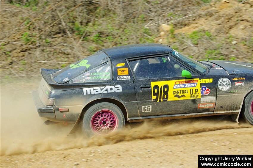 John Gusmano's Mazda RX-7 on SS4, J5 South.