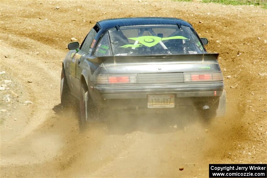 John Gusmano's Mazda RX-7 on SS4, J5 South.