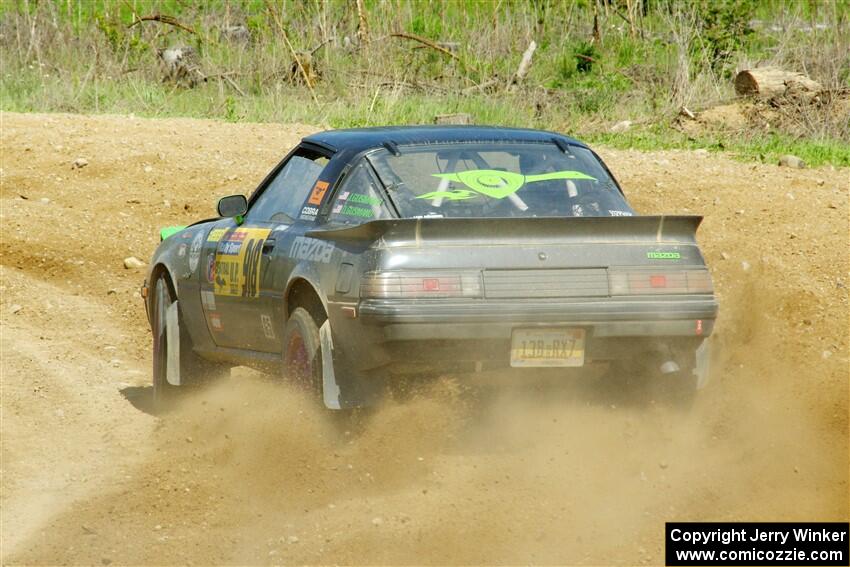 John Gusmano's Mazda RX-7 on SS4, J5 South.