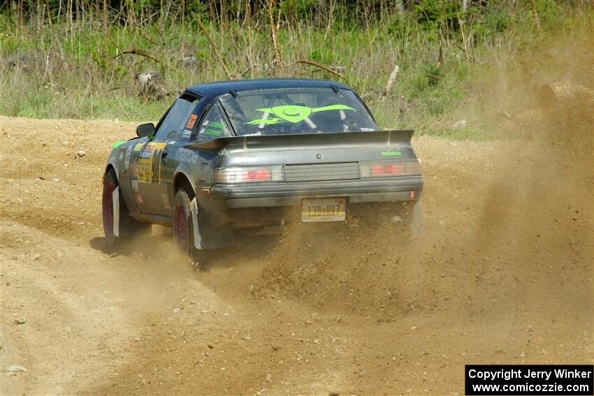 John Gusmano's Mazda RX-7 on SS4, J5 South.