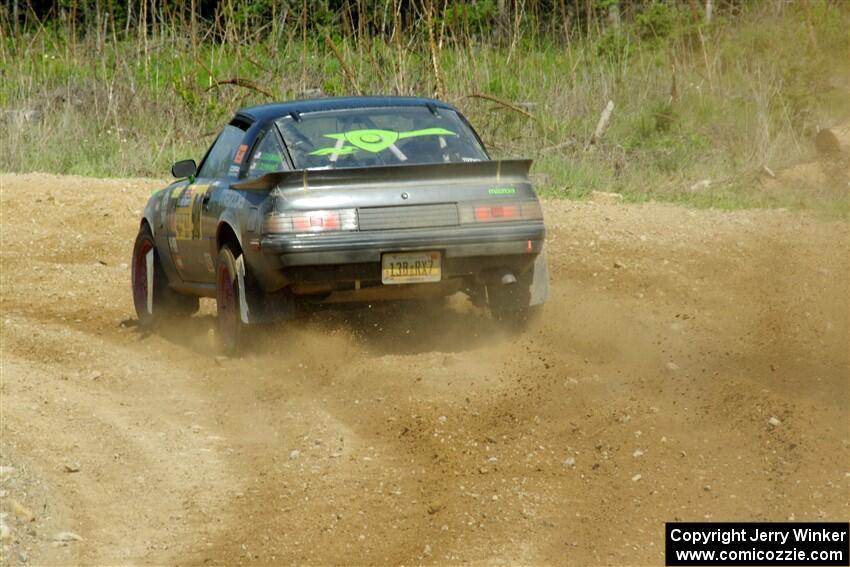 John Gusmano's Mazda RX-7 on SS4, J5 South.