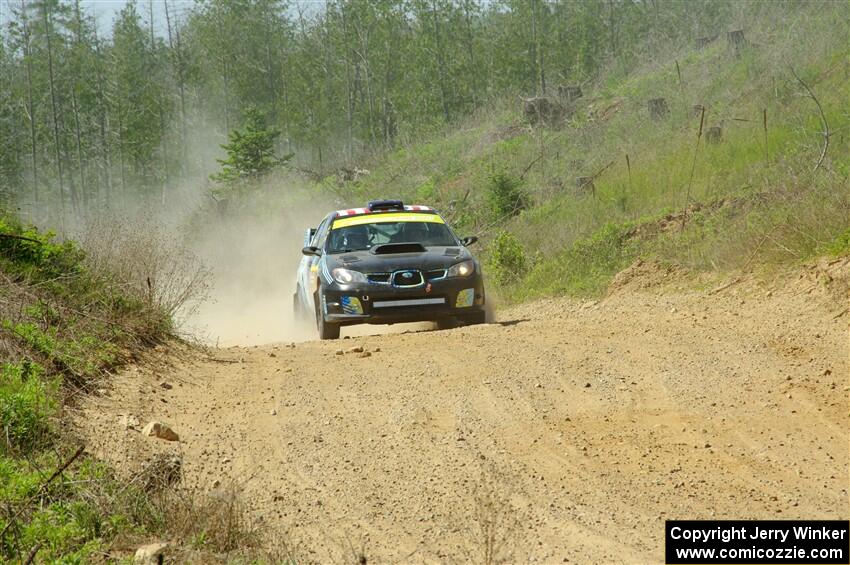 Matt James / Jackie James Subaru Impreza on SS4, J5 South.