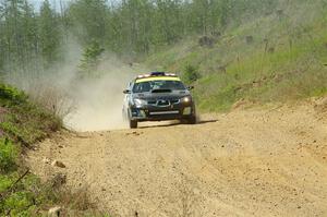 Matt James / Jackie James Subaru Impreza on SS4, J5 South.