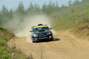 Matt James / Jackie James Subaru Impreza on SS4, J5 South.