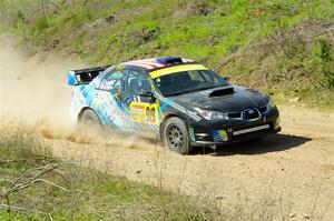 Matt James / Jackie James Subaru Impreza on SS4, J5 South.