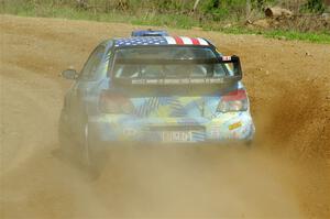 Matt James / Jackie James Subaru Impreza on SS4, J5 South.