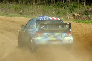 Matt James / Jackie James Subaru Impreza on SS4, J5 South.