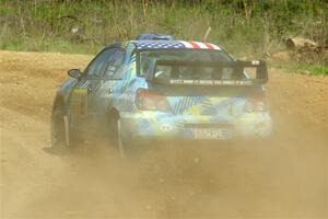 Matt James / Jackie James Subaru Impreza on SS4, J5 South.