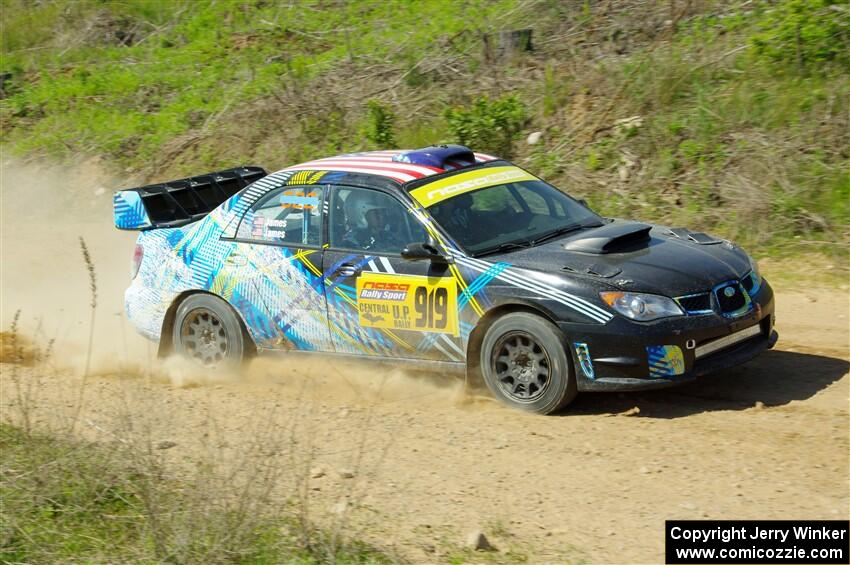 Matt James / Jackie James Subaru Impreza on SS4, J5 South.