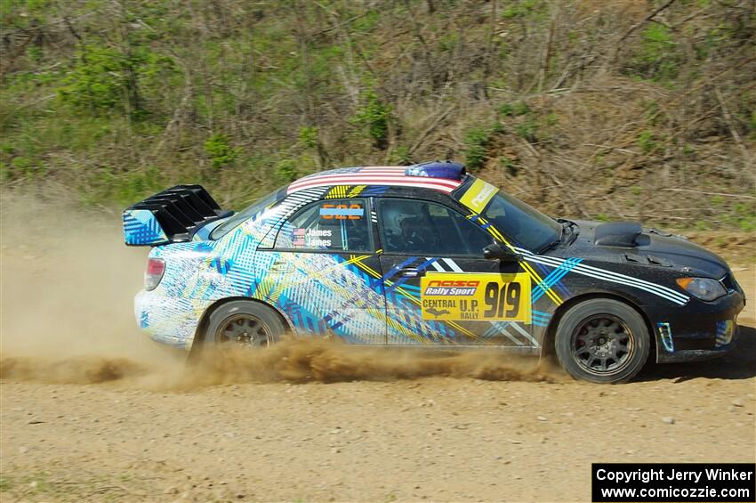 Matt James / Jackie James Subaru Impreza on SS4, J5 South.