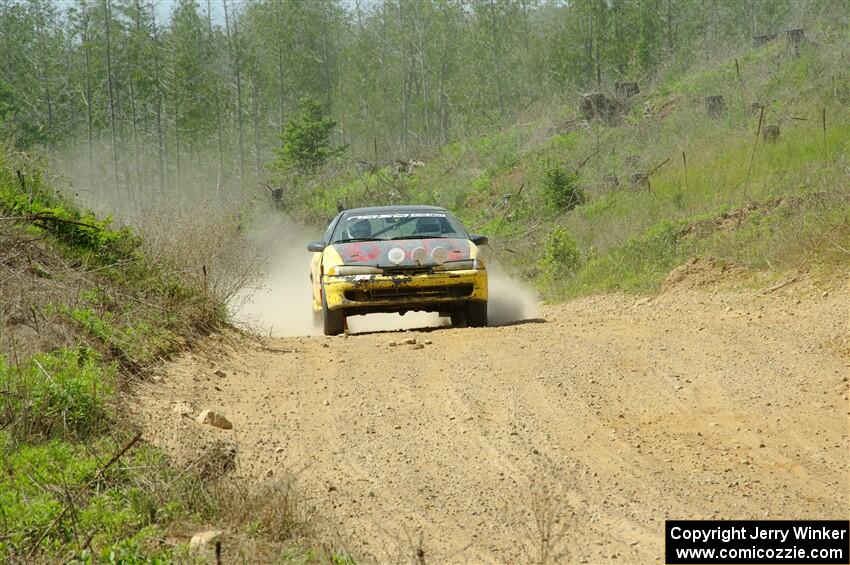 Zachary Richard / Eli Goethel Mitsubishi Eclipse on SS4, J5 South.