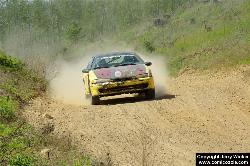 Zach Richard / Eli Goethel Mitsubishi Eclipse on SS4, J5 South.