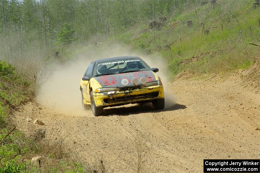 Zachary Richard / Eli Goethel Mitsubishi Eclipse on SS4, J5 South.