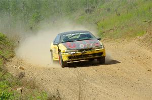 Zachary Richard / Eli Goethel Mitsubishi Eclipse on SS4, J5 South.