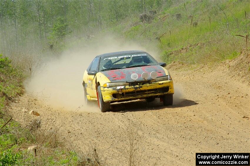 Zachary Richard / Eli Goethel Mitsubishi Eclipse on SS4, J5 South.