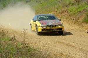 Zach Richard / Eli Goethel Mitsubishi Eclipse on SS4, J5 South.