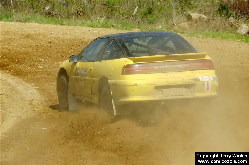 Zach Richard / Eli Goethel Mitsubishi Eclipse on SS4, J5 South.