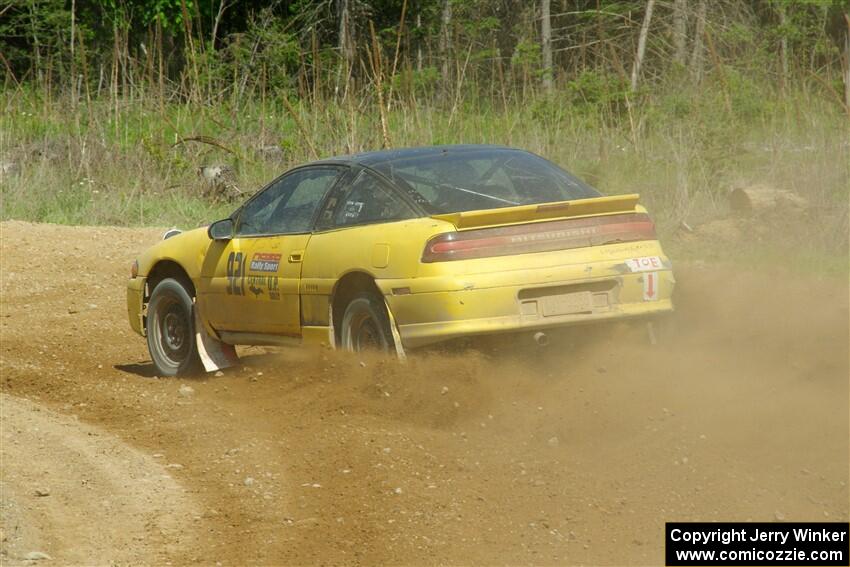 Zachary Richard / Eli Goethel Mitsubishi Eclipse on SS4, J5 South.