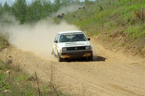 Heath Shively / Bryce Proseus VW Golf on SS4, J5 South.