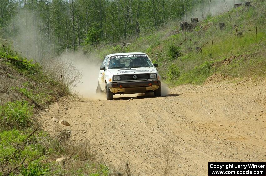 Heath Shively / Bryce Proseus VW Golf on SS4, J5 South.