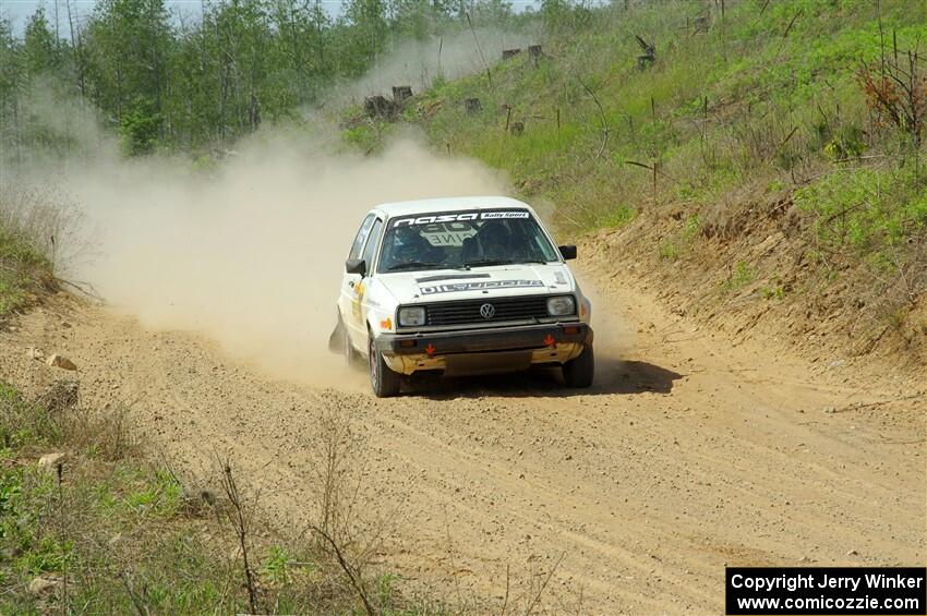 Heath Shively / Bryce Proseus VW Golf on SS4, J5 South.