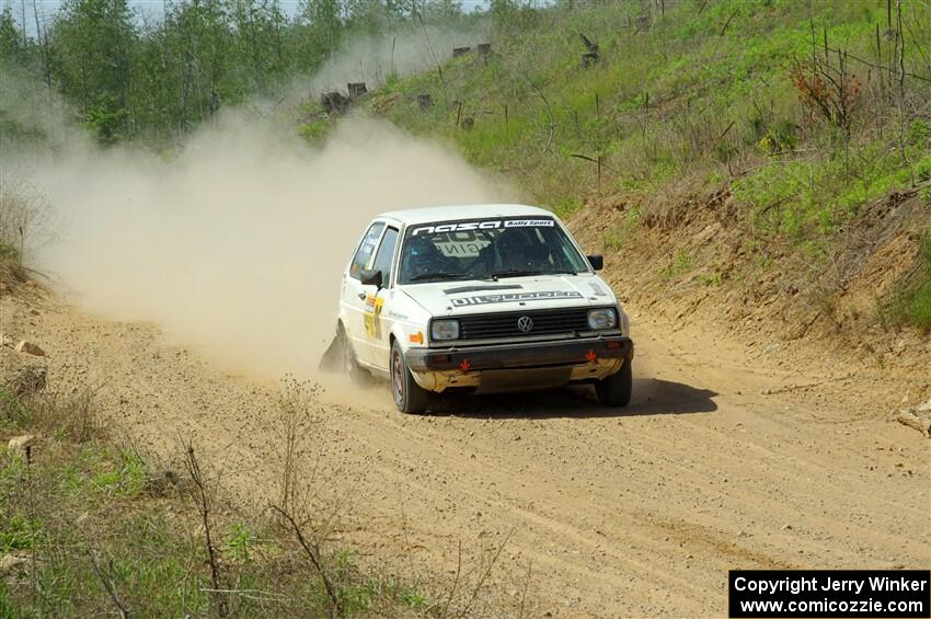 Heath Shively / Bryce Proseus VW Golf on SS4, J5 South.