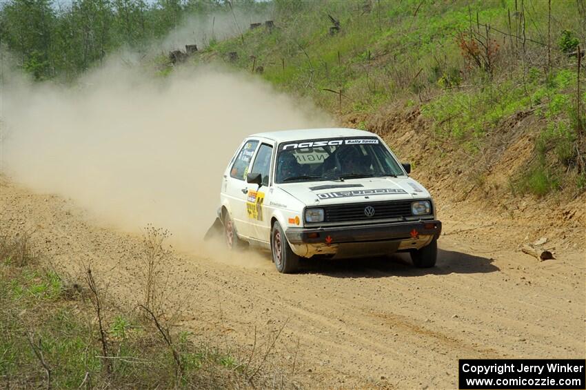 Heath Shively / Bryce Proseus VW Golf on SS4, J5 South.