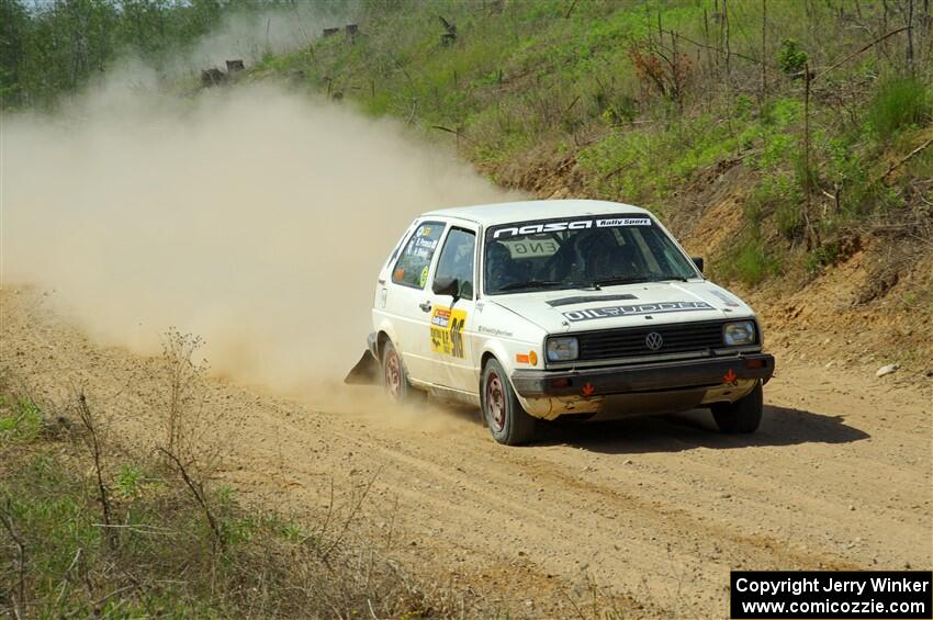 Heath Shively / Bryce Proseus VW Golf on SS4, J5 South.