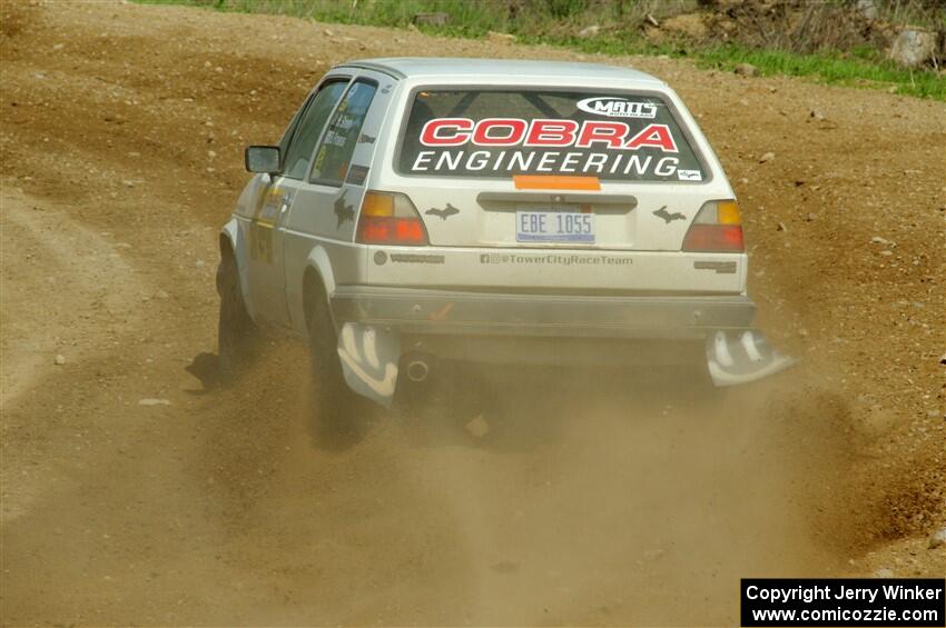 Heath Shively / Bryce Proseus VW Golf on SS4, J5 South.