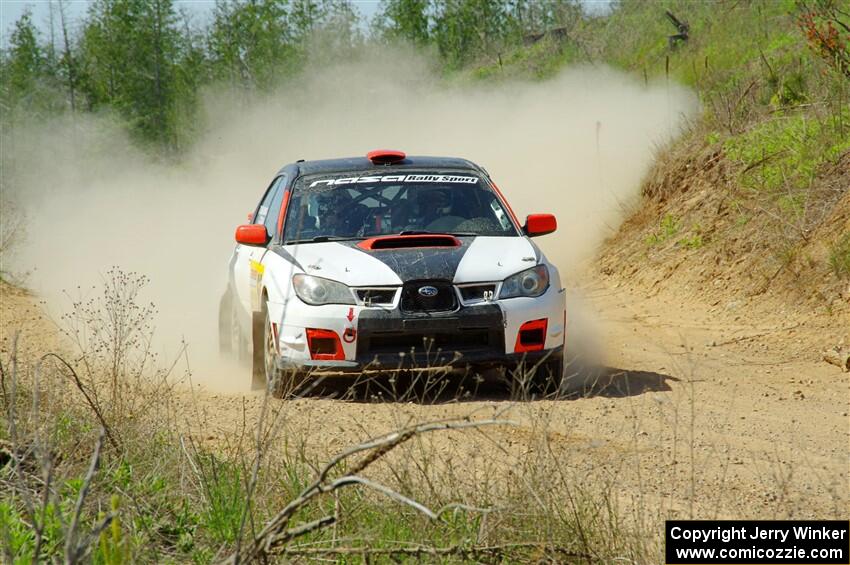 Jason Cook / Tim Kohlmann Subaru Impreza on SS4, J5 South.