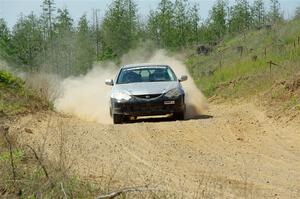 Derek Denti / Shanti Witt Acura RSX on SS4, J5 South.