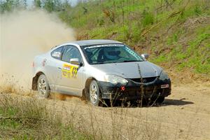 Derek Denti / Shanti Witt Acura RSX on SS4, J5 South.