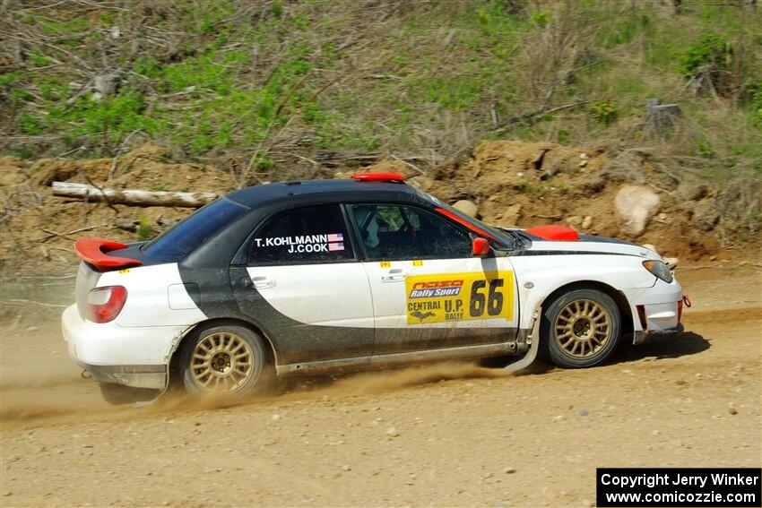 Jason Cook / Tim Kohlmann Subaru Impreza on SS4, J5 South.