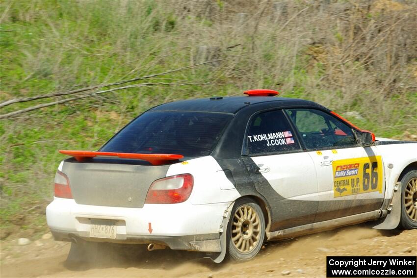 Jason Cook / Tim Kohlmann Subaru Impreza on SS4, J5 South.