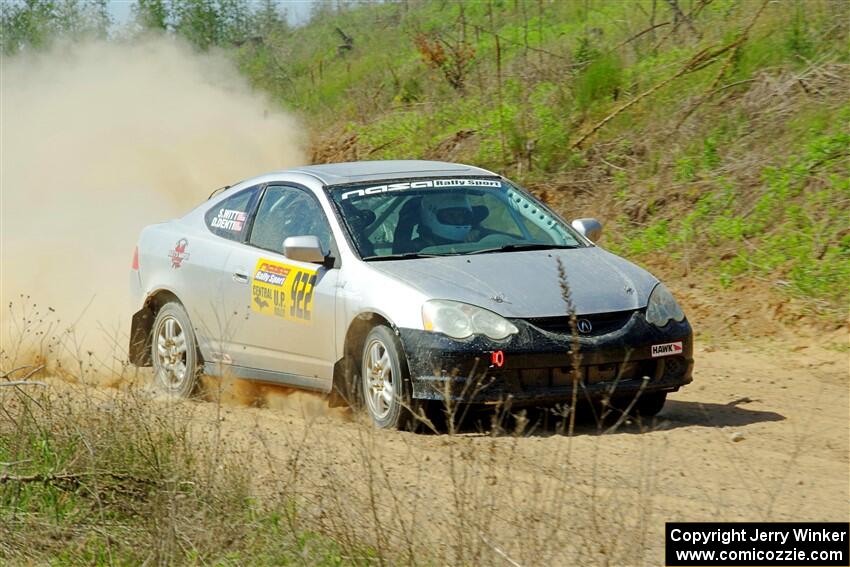 Derek Denti / Shanti Witt Acura RSX on SS4, J5 South.