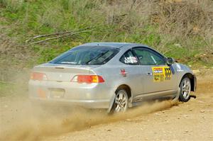 Derek Denti / Shanti Witt Acura RSX on SS4, J5 South.