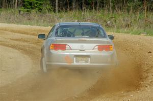 Derek Denti / Shanti Witt Acura RSX on SS4, J5 South.