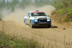 Perry Seaman / Patty Seaman Merkur XR4Ti on SS4, J5 South.