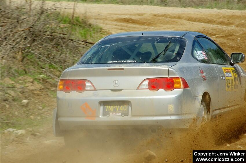 Derek Denti / Shanti Witt Acura RSX on SS4, J5 South.