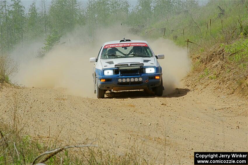 Perry Seaman / Patty Seaman Merkur XR4Ti on SS4, J5 South.