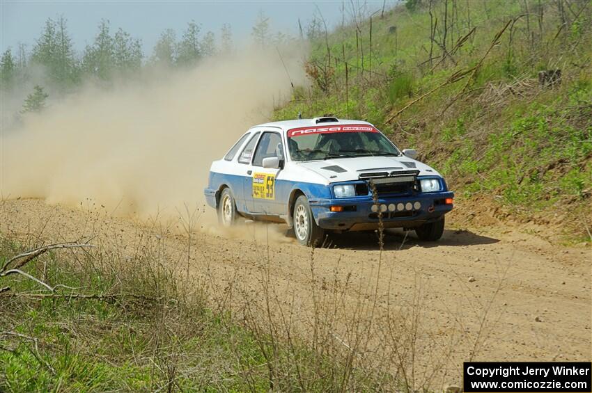 Perry Seaman / Patty Seaman Merkur XR4Ti on SS4, J5 South.