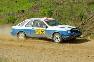 Perry Seaman / Patty Seaman Merkur XR4Ti on SS4, J5 South.