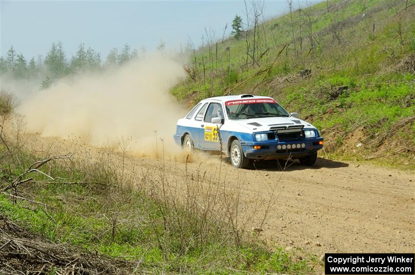 Perry Seaman / Patty Seaman Merkur XR4Ti on SS4, J5 South.