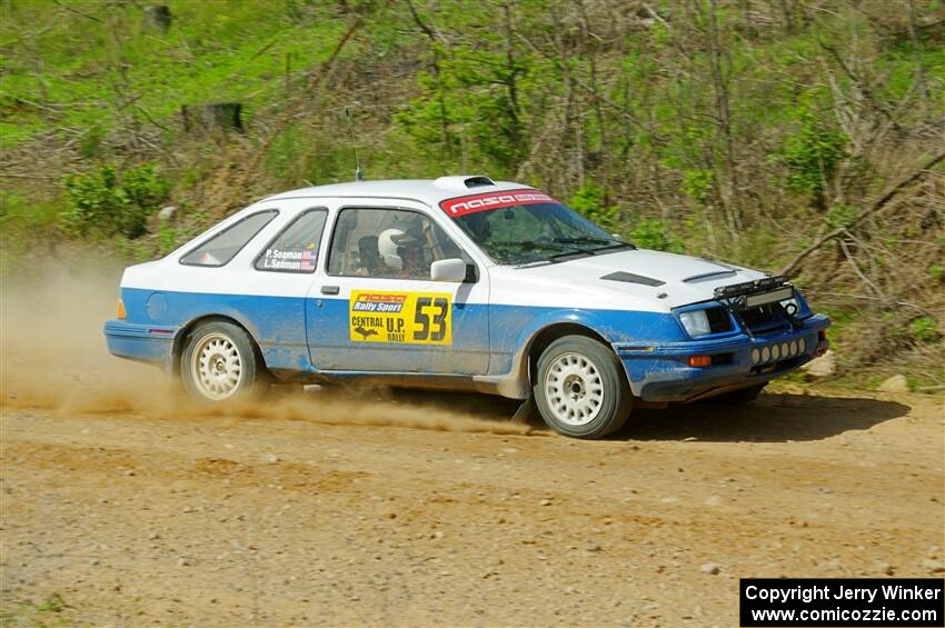 Perry Seaman / Patty Seaman Merkur XR4Ti on SS4, J5 South.