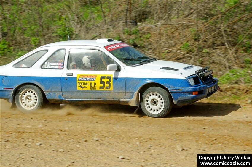 Perry Seaman / Patty Seaman Merkur XR4Ti on SS4, J5 South.