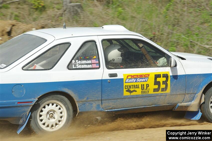 Perry Seaman / Patty Seaman Merkur XR4Ti on SS4, J5 South.