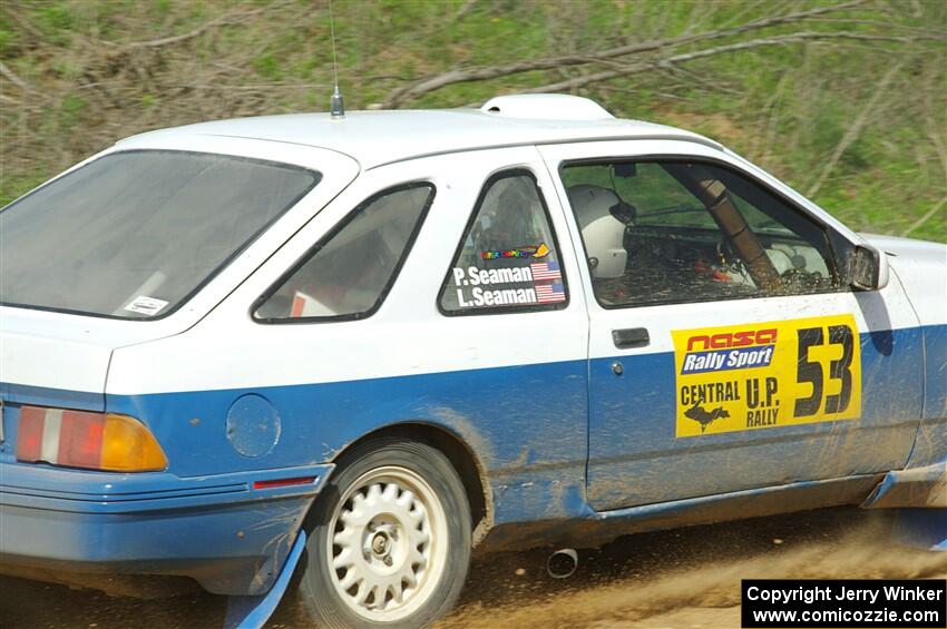 Perry Seaman / Patty Seaman Merkur XR4Ti on SS4, J5 South.