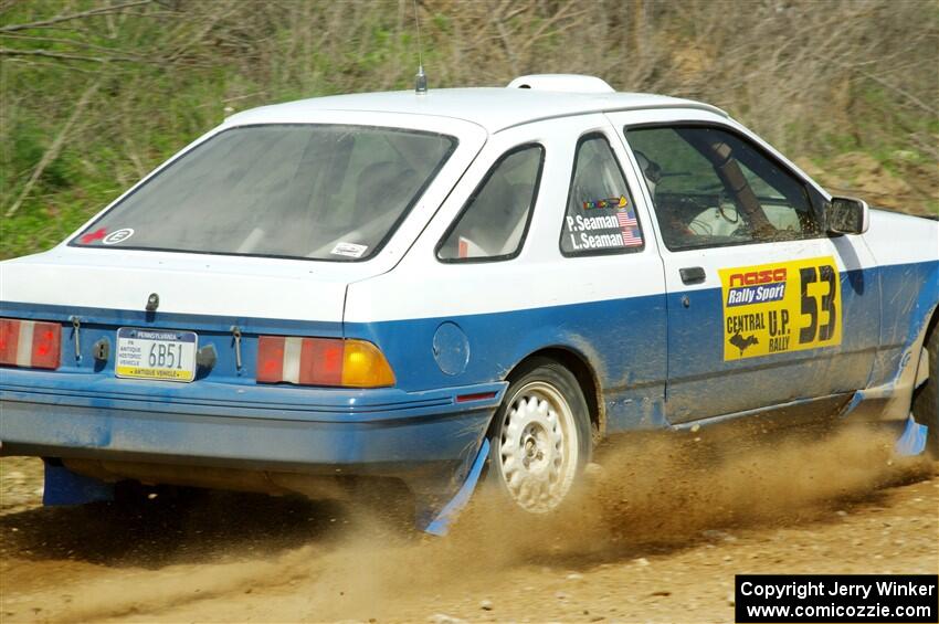 Perry Seaman / Patty Seaman Merkur XR4Ti on SS4, J5 South.